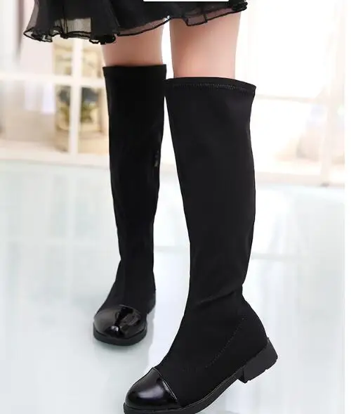 Новинка зимняя обувь для девочек модные женские сапоги на шнуровке снега