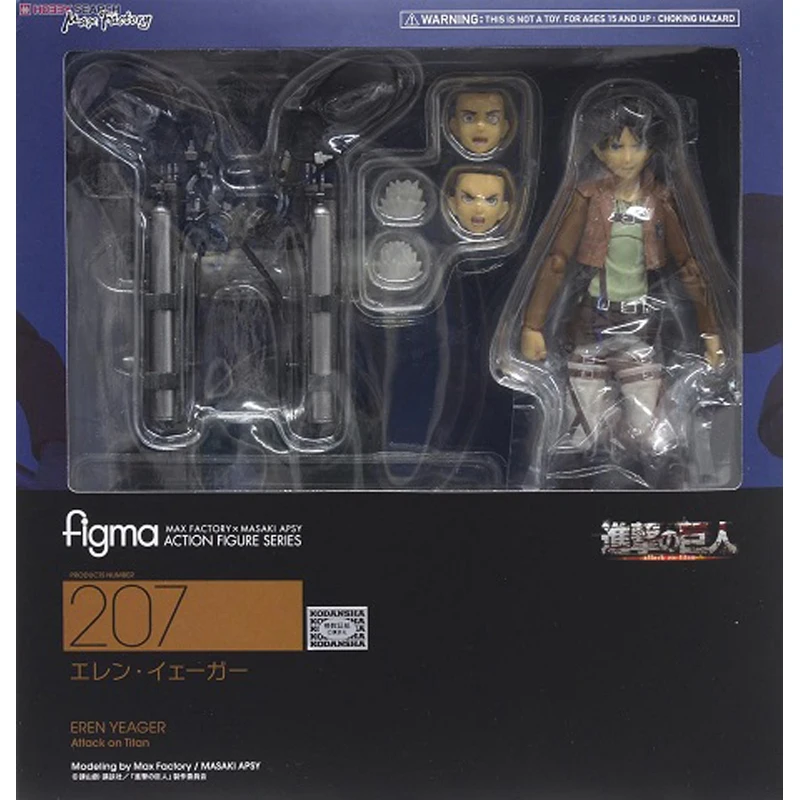14 см аниме атака на фигурка Титан Shingeki no Kyojin Eren Jaeger фигма ПВХ фигурку