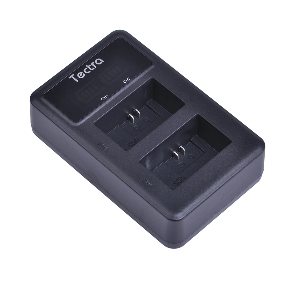 Tectra 3 шт. NP-FW50 NPFW50 NP FW50 батарея + светодиодный дисплей USB двойное зарядное
