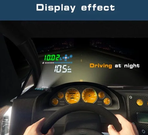 Дисплей автомобиля gps Head up A3 display HUD Скорость проектор автомобилей hud velocimetro