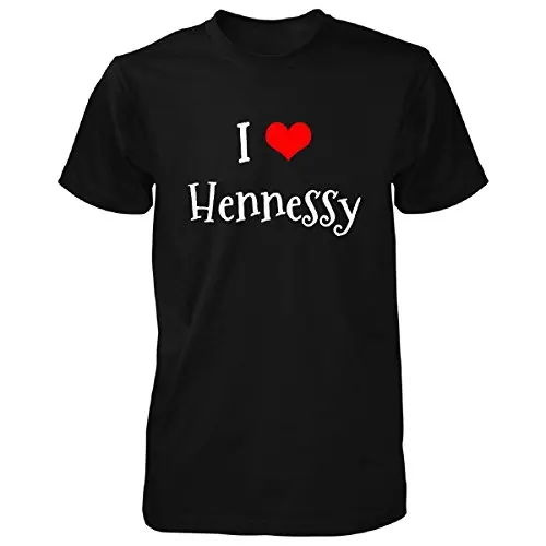 Gildan Человек футболка я люблю Хеннесси. Мужская футболка|men t-shirt|t-shirt mentshirt unisex |