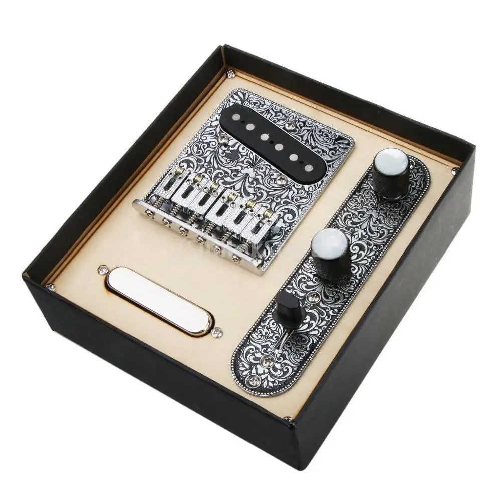 1 Set Loaded Prewired Control Plate Bridge Replacement for Telecaster Guitar Accessories | Спорт и развлечения