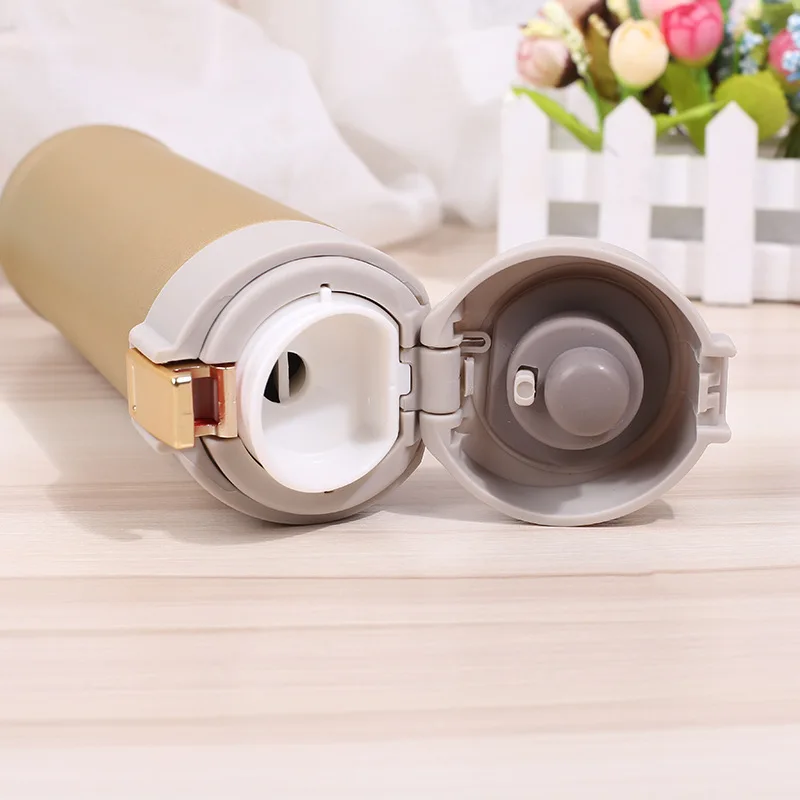 500 мл Нержавеющая сталь с двойными стенками изолированный термос чашка Кофе