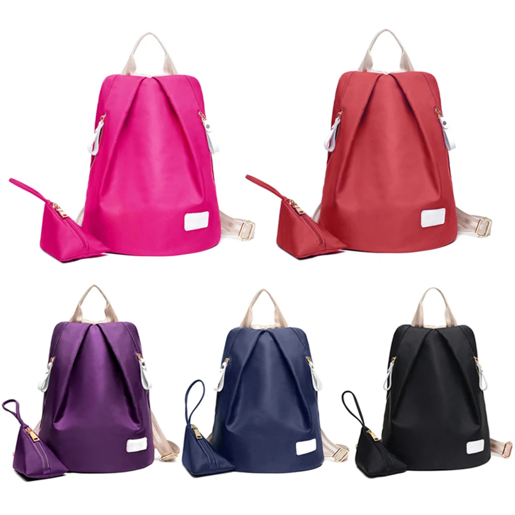 2017 New Casual Nylon Backpack Autumn Fashion Ladies Girls Small Travel Princess Shoulder Bags Popular | Багаж и сумки