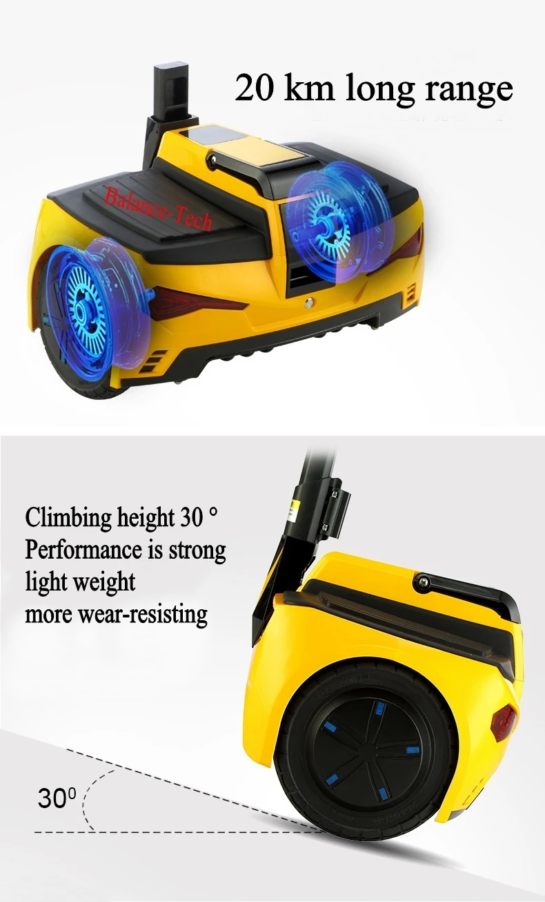 Oxboard ХОВЕРБОРДА ручка авто скутер разумный баланс Электрический скейтборд скейт