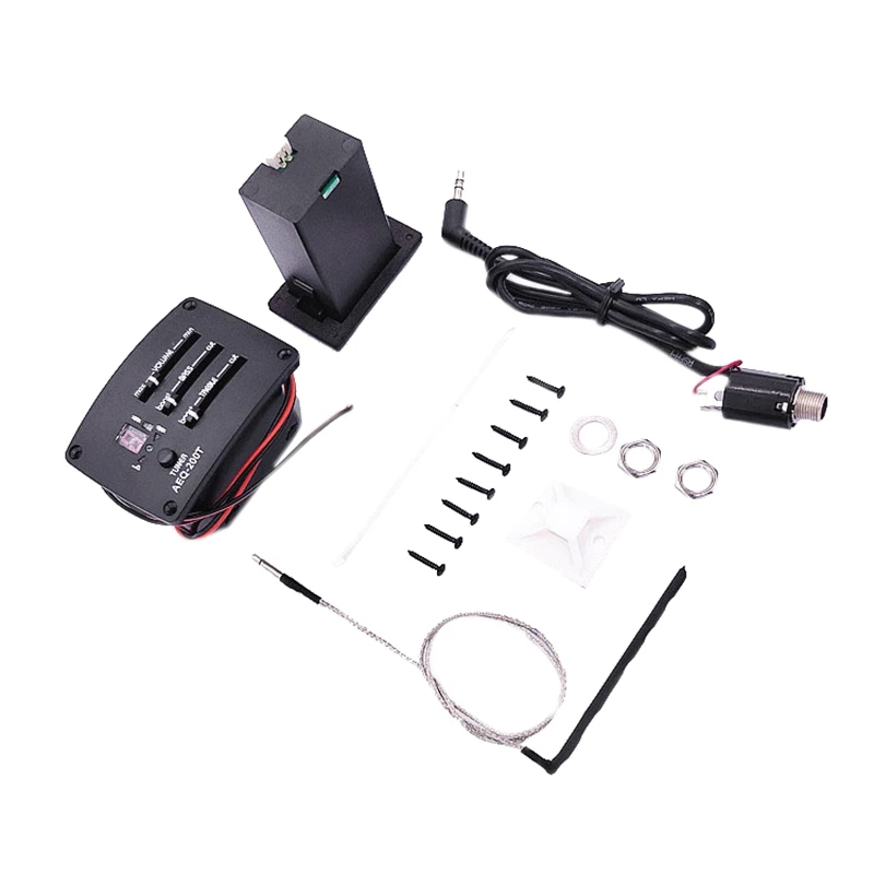 Звукосниматель для акустической гитары эквалайзер щипковый инструмент