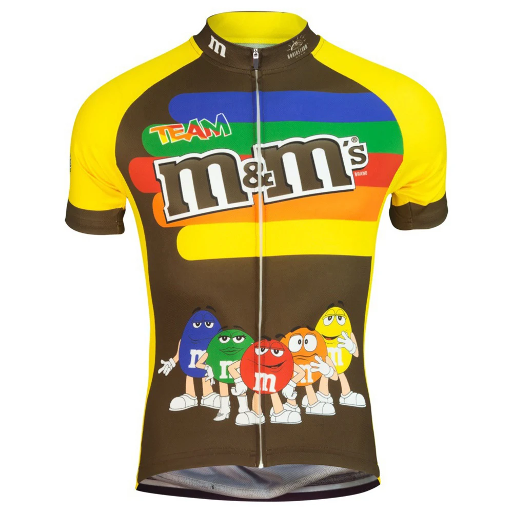 Со смешными героями из мультфильмов Велоспорт Джерси ropa ciclismo Для мужчин с