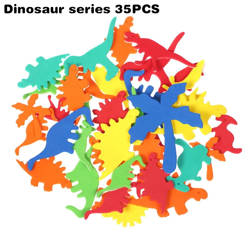3Packs Eco-friendly Foam Letter/Numbers/Animals Sticker Children Hand DIY Scrapbooking Craft Pegatinas Toys Aufkleber | Дом и сад