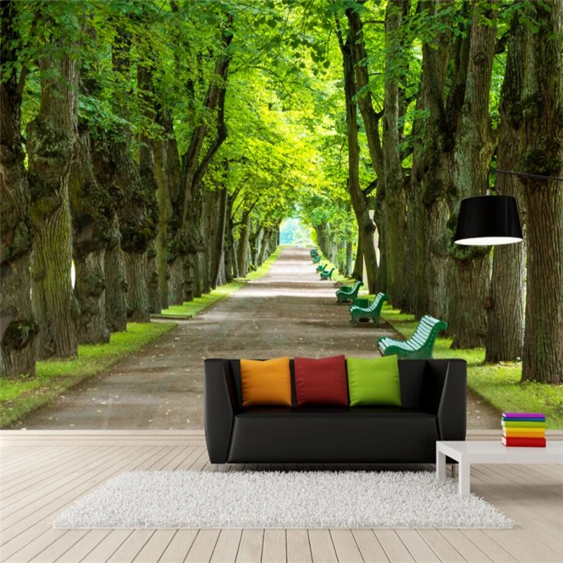 Индивидуальные пользовательские обои beibehang свежий простой и красивый фон с