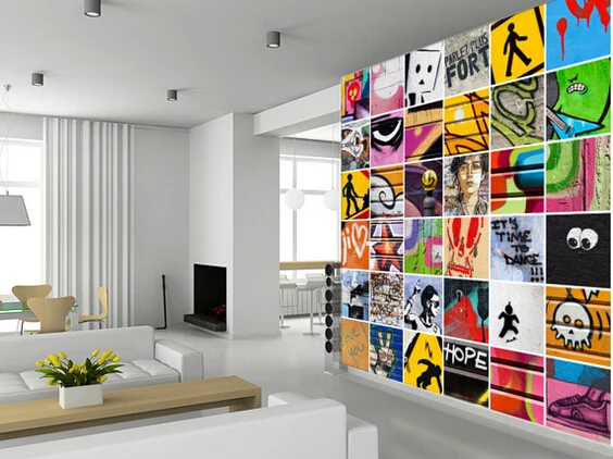 Настенные ретро-обои на заказ настенные водонепроницаемые 3D-обои для гостиной