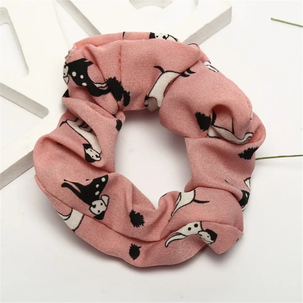 Милая повязка для Для женщин девочек эластичная резинка-пружинка волос галстук