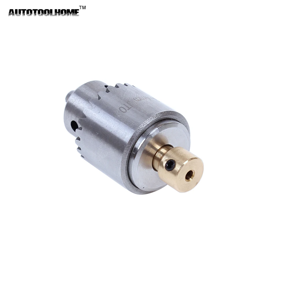 AUTOTOOLHOME мини патрон для электрической дрели 0,3-4 мм JTO конус установленный токарный станок для 2,3 3,17 вал двигателя соединительный стержень PCB дерево пресс инструмент