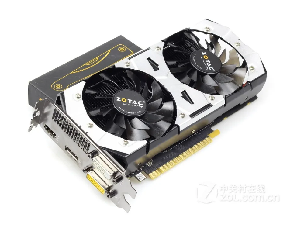 Оригинальные видеокарты ZOTAC GeForce GTX 750-1GD5 HA для NVIDIA GT700 GeForce GTX 750 1G видеокарта 128 бит GDDR5 используется GTX750