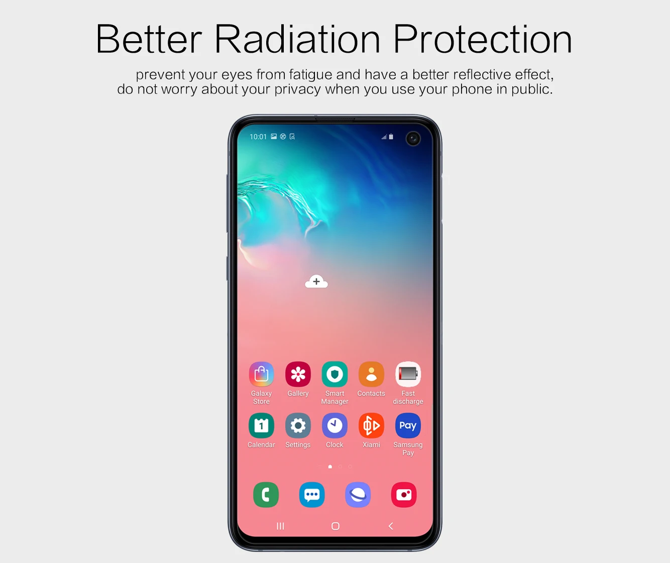 Для Samsung Galaxy s10e Антибликовая Защитная пленка для экрана матовая защитная против