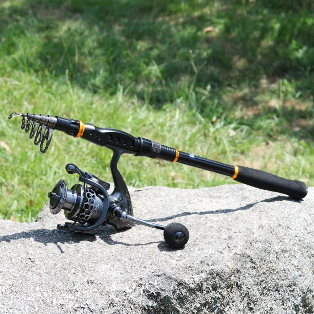 Sougayilang 1,8-3,6 м Катушка для удочки, телескопические портативные спиннинговые палки и спиннинговые Катушки с запасной катушкой