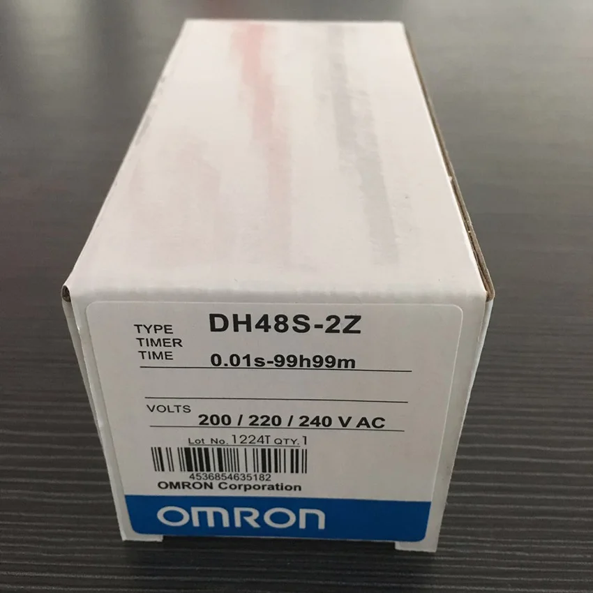 Высококачественное реле времени OMRON DH48S 2Z Цифровое 0 01 с 99до 99М задержки цоколем в