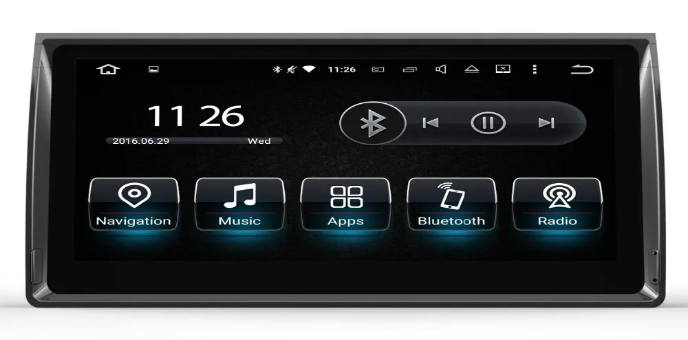 10 25 ''Android 8 0 7 1 автомобильный DVD GPS плеер Восьмиядерный для BMW 5 серии E39 E53 M5 carplay 4