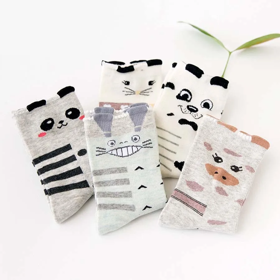 [Cospacool] милые теплые носки с животными японские для молодых девушек женские