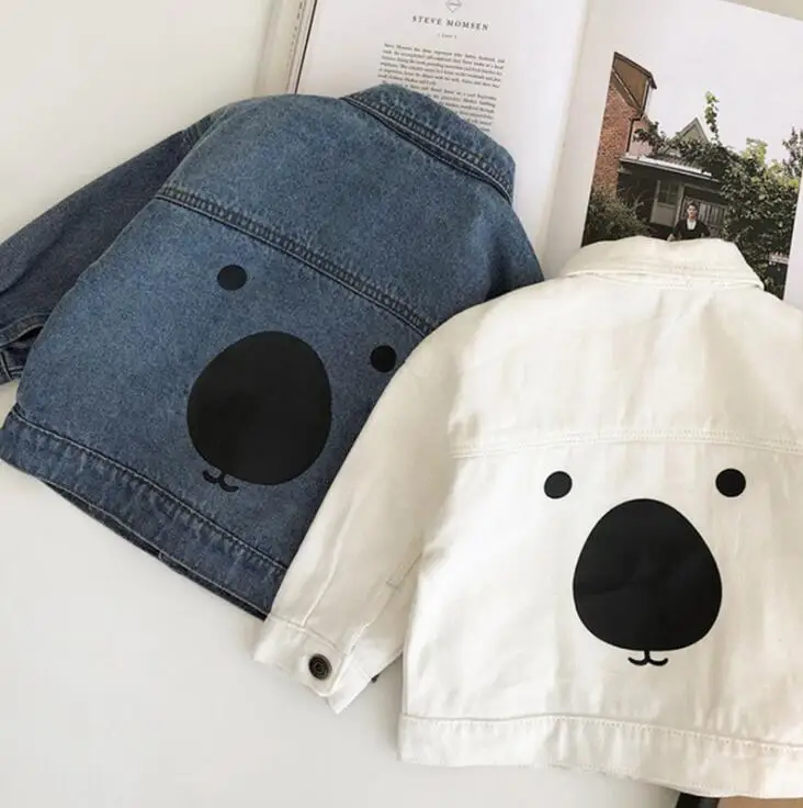 Одежда для детей 1 5 лет куртка пальто новинка 2019 весенне осенняя Модная