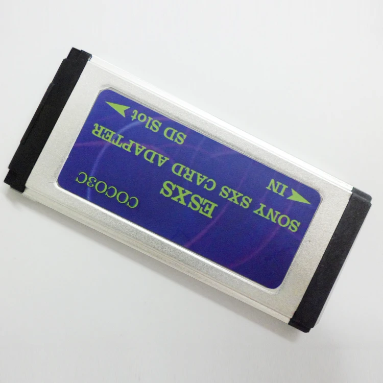Бесплатная доставка SD для видеокамеры SXS Pro кард ридер Expresscard адаптер Поддержка 128