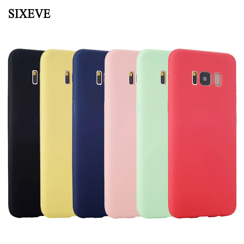 SIXEVE милые матовый чехол для телефона samsung S8 плюс S7 S4 S5 S6 край A3 A5 A7 2015 2016 обратите