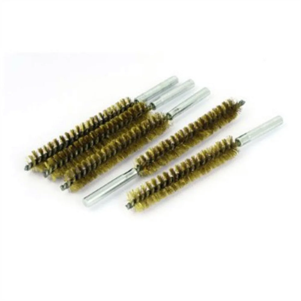 

5 Pcs 18mm Brush Dia Copper Wire Pipe Tube Cleaning Chimney Brushs