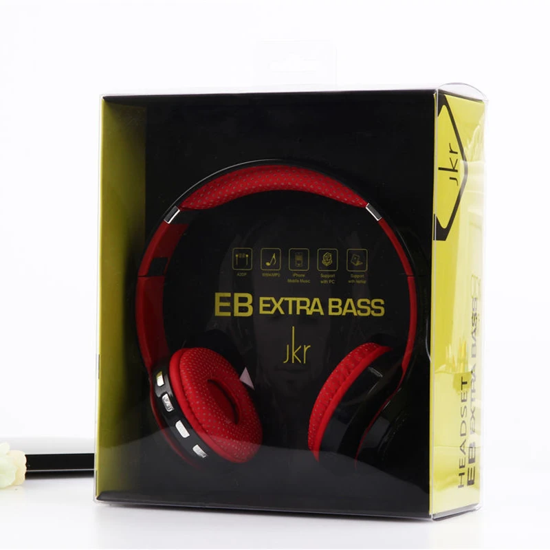 JKR 208B Беспроводные Bluetooth складные наушники стерео Музыкальная гарнитура с