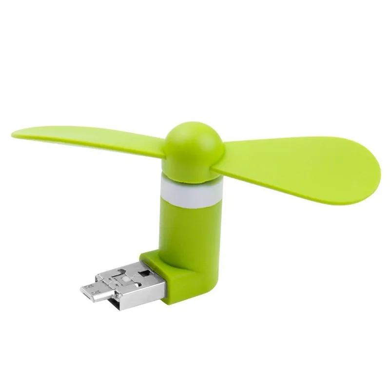 Карманный USB вентилятор BinFul портативный мини с Micro универсальный внешний