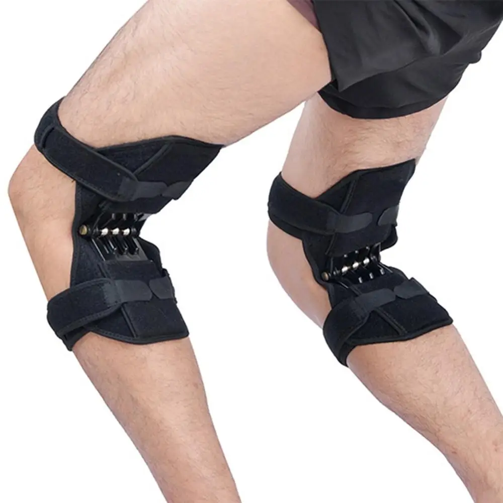 

Joint Support Knee Pads Breathable Non-slip Power Lift Joint Support Knee Pads Powerful Rebound Spring Force Knee Booster