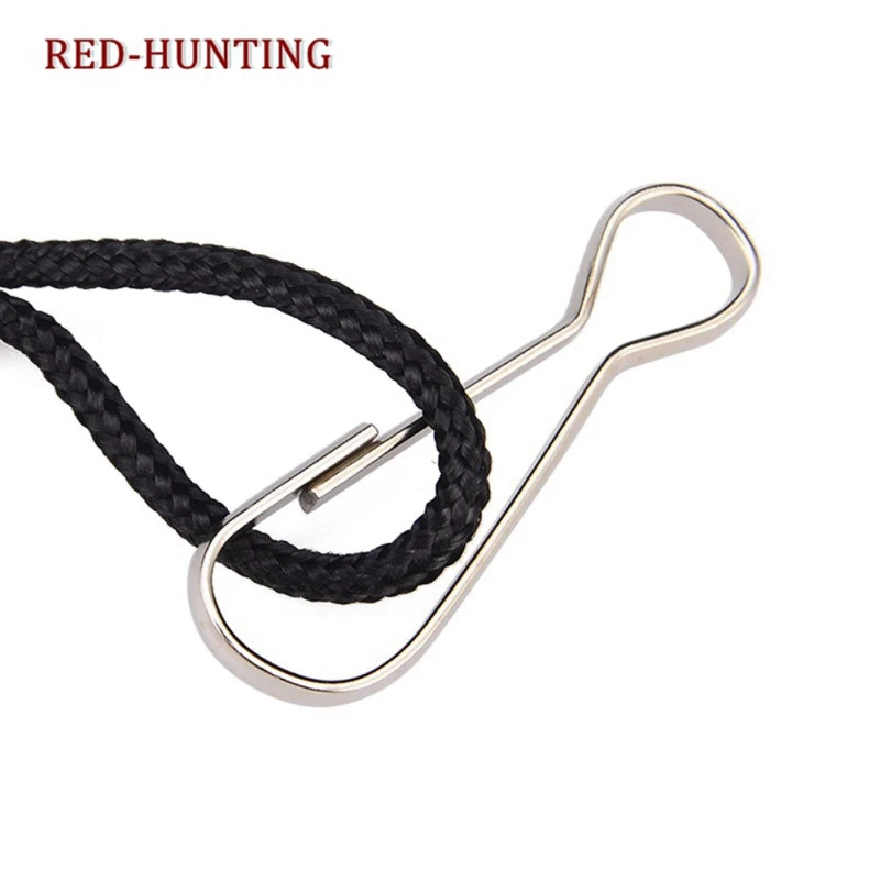 

New Airsoft Tactical Single Point Pistol Handgun Spring Lanyard Sling Quick Release Shooting Hunting Strap Army Combat Gear
