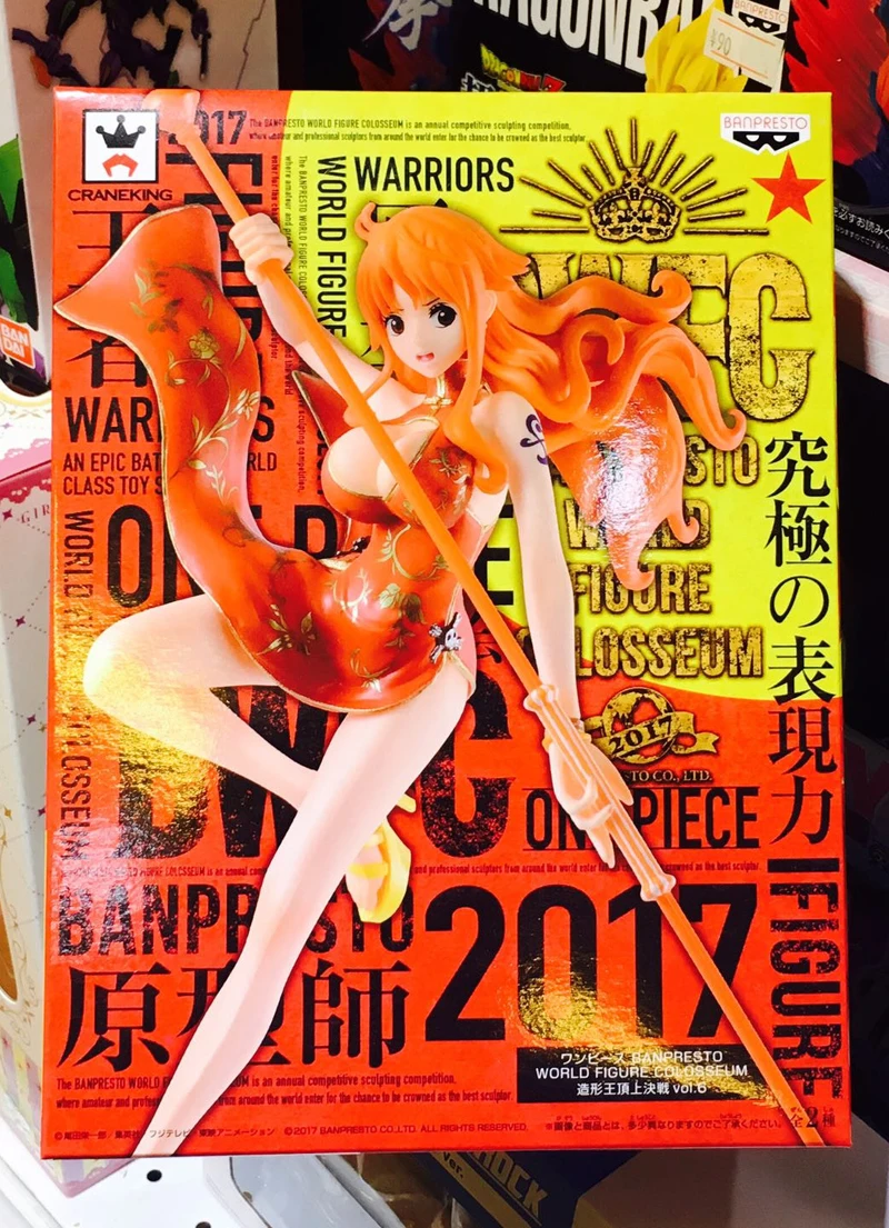 PrettyAngel-Подлинная фигурка Banpresto WORLD колозеум Zoukeiou vol.6 ONE PIECE Nami коллекционная |