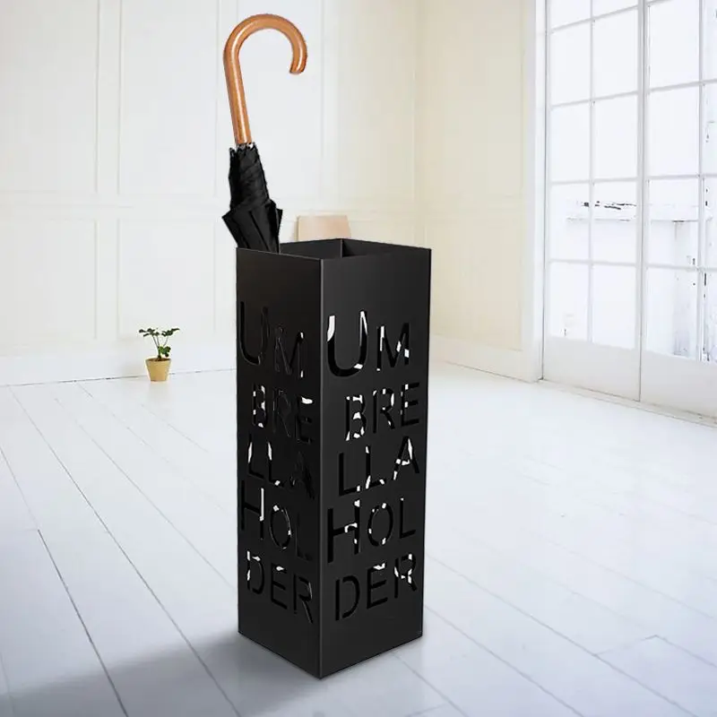 Креативная подставка для зонта модная железная дома и офиса стойка с надписью