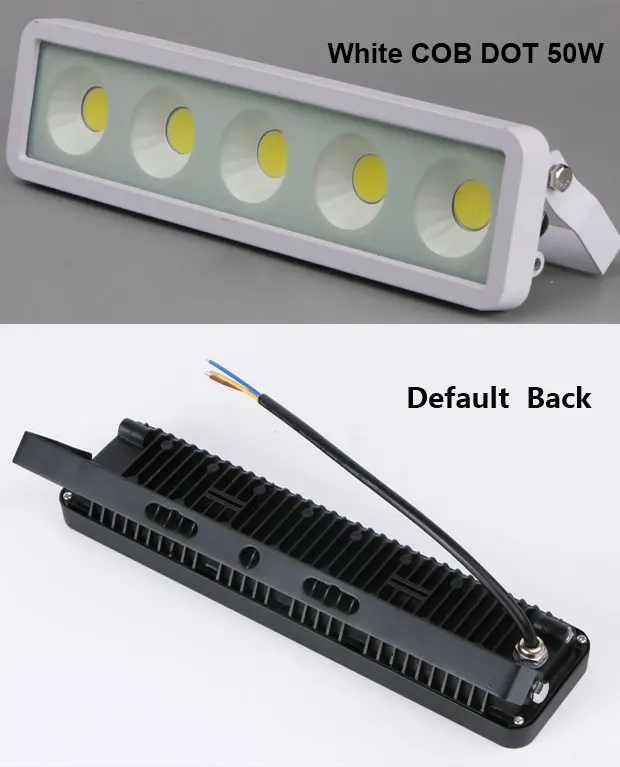 Led COB SMD 50 Вт внутренний Трековый светильник Точечный светильник s Открытый IP66 водонепроницаемый 100 Вт прожектор светильник садовый газон светильник Настенный светильник