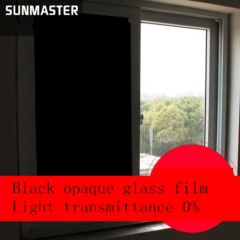 60*100 см черные непрозрачные матовые оконные пленки виниловые статические липкие