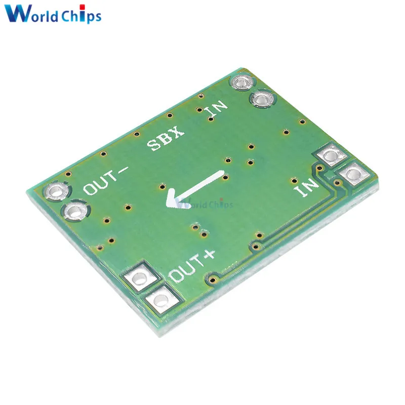 2 шт. мини DC понижающий модуль питания 3A 4 5 28 V до 0 8 20 Регулируемый преобразователь
