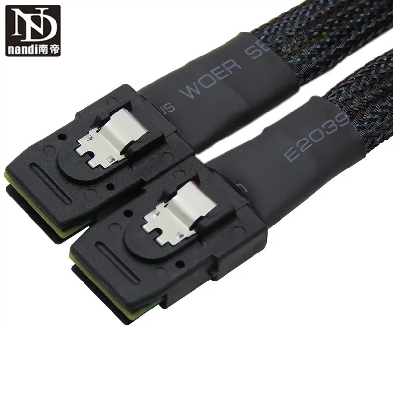 SFF 8087 с волокнно Оптической вилкой Mini SAS 36 Pin Синий Дата кабель 50 см|data cable|blue cablecable