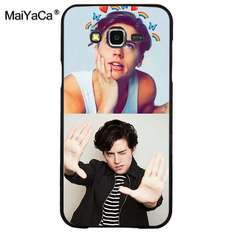 MaiYaCa речной серии Cole Sprouse DIY Окрашенные чехлы для телефонов Аксессуары samsung j7 j8 j4 j6