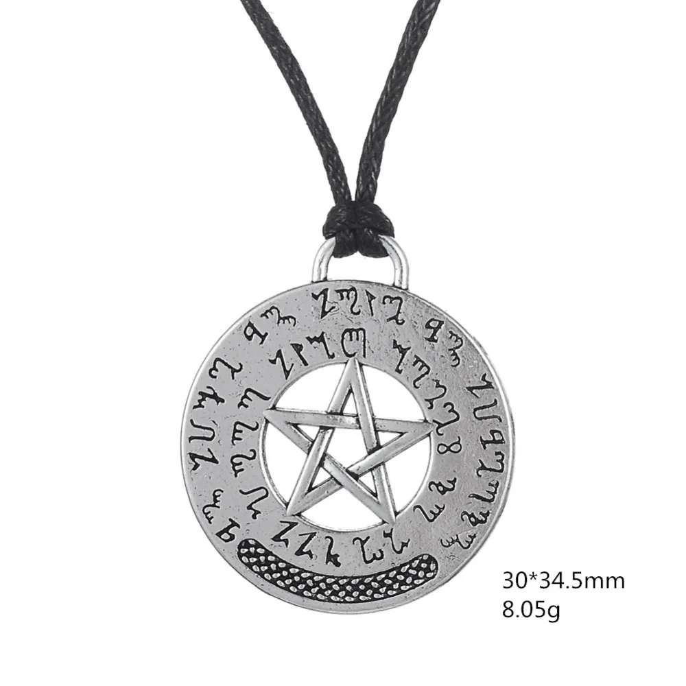 Dawapara мощная Pentacle герметичная энохианская кабала языческая Викка ювелирные