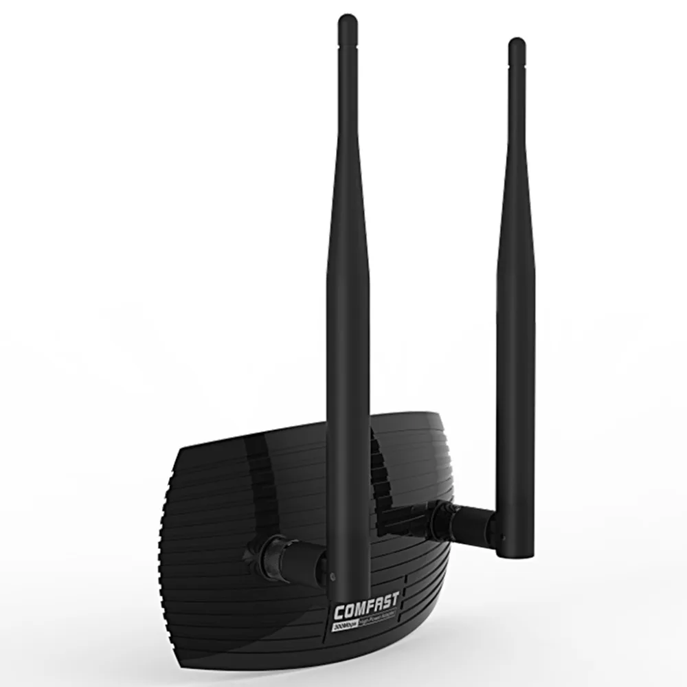 Windows 10 сетевой карты Ralink RT3072 300 Мбит/с 2T2R ПК wifi адаптер Wi-Fi usb long range COMFAST CF-WU7300ND |