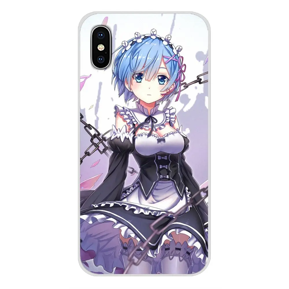 Для LG G3 G4 мини G5 G6 G7 Q6 Q7 Q8 Q9 V10 V20 V30 X Мощность 2 3 K10 K4 K8 2017 аниме ReZERO в другой мир для