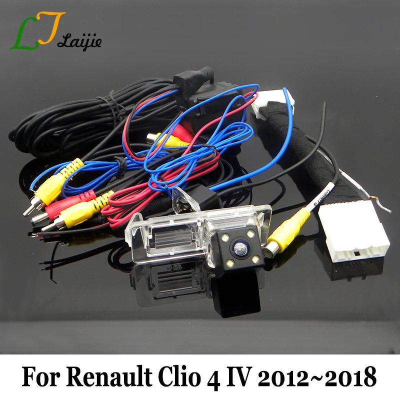 Автомобильная камера заднего вида для Renault Clio 4 IV 2012 ~ 2018 / OEM монитор совместимая с