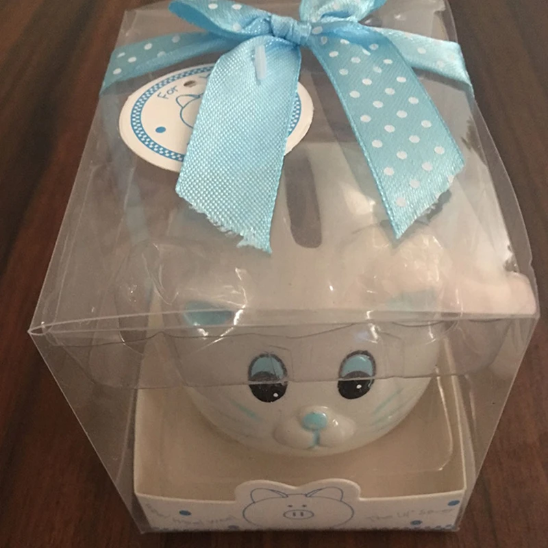 5Pcs/Lot New Classic Creative Wedding Favors Party Back Gifts for Guests Lovely Cat Piggy Bank Decorations Hot Selling | Дом и сад
