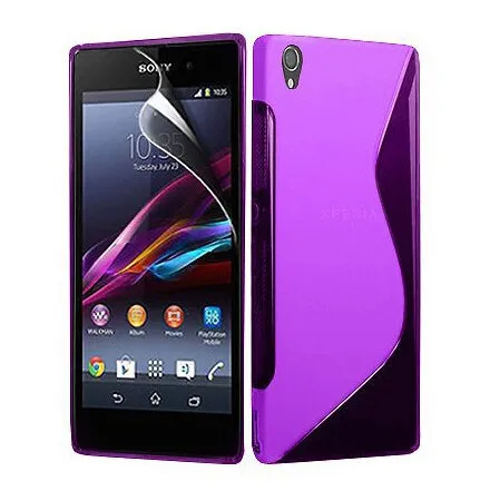 S Line Противоскользящий Мягкий ТПУ гелевый Чехол для sony Xperia Z5 Premium Z4 Z3+ Z3 Z2 Z1 защитный резиновый чехол для мобильного телефона