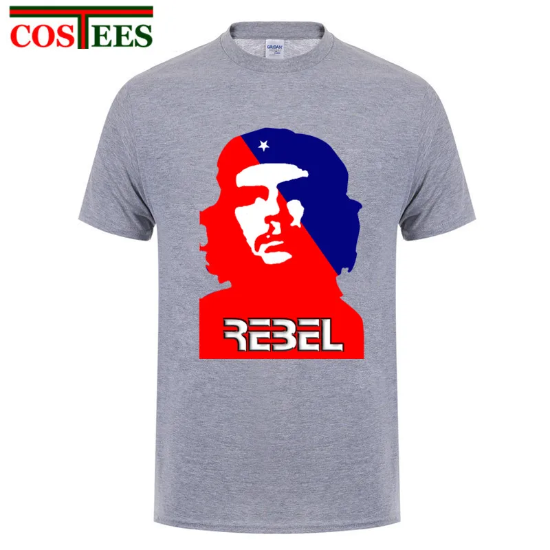 Забавная футболка Rebel Che Guevara Мужская коллекция 2017 года модная брендовая одежда