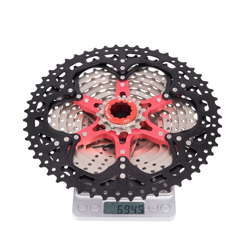 

ZTTO 11 Speed 11-52t Freewheel Cassette Black Silver 11s Flywheel Wide Ratio for parts MTB Mountain Bike Bicycle Parts