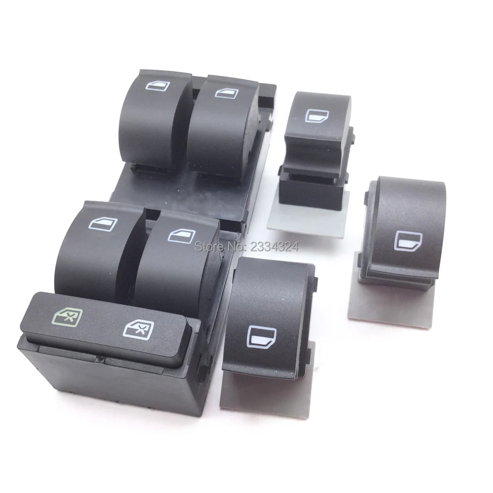 Кнопка переключения на окно Audi 4B0 959 851/4B0 855A для A3 A6 C5 RS6 Allroad 1998 2004|Переключатели и