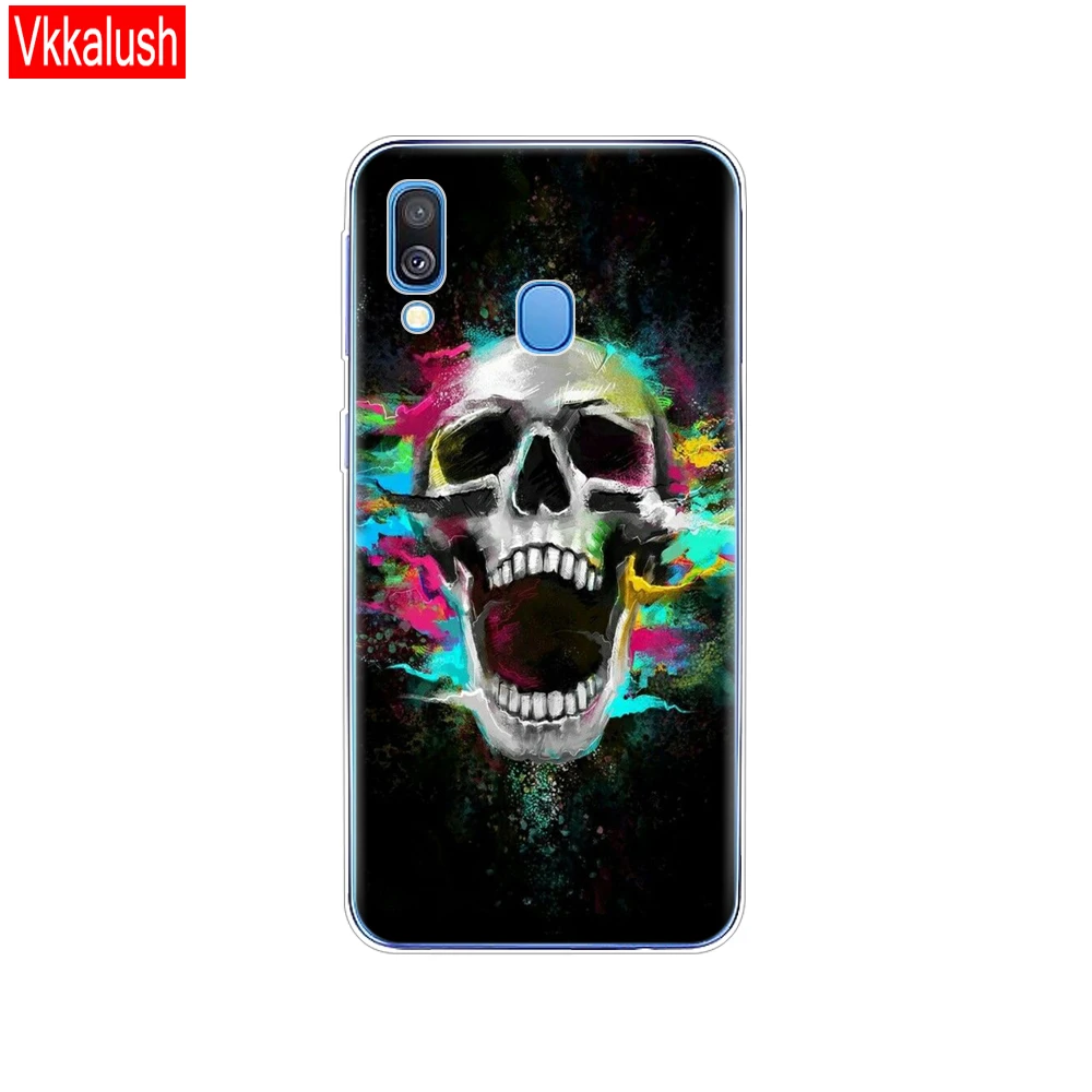 Чехол для телефона, чехол для samsung A40, мягкий силиконовый чехол на заднюю панель для samsung Galaxy A40 A405, SM-A405F, A405F, мультяшная задняя крышка - Цвет: 80130