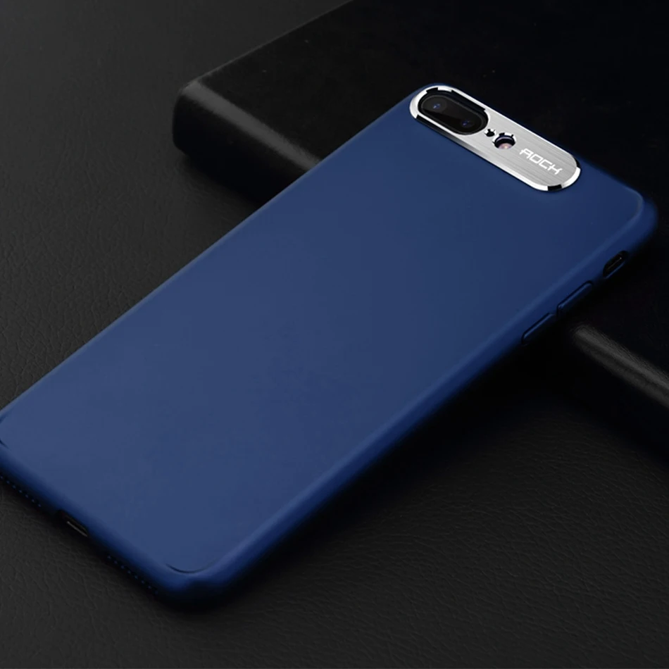 Для iPhone 8 8 Plus чехол, ROCK роскошный Бизнес Стиль PC оболочка защитный чехол для iPhone 8 7 7 Plus