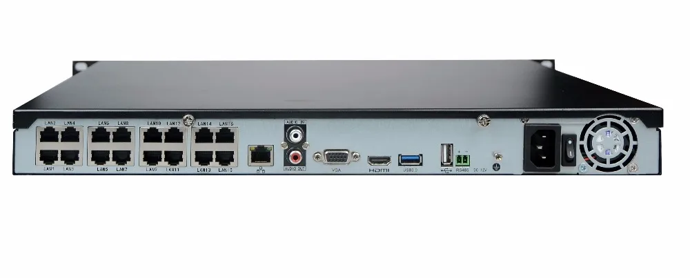 POE NVR 16CH до 120 м радиус передачи поддерживает обмен данными 16ch poe nvr H.264 стандарт