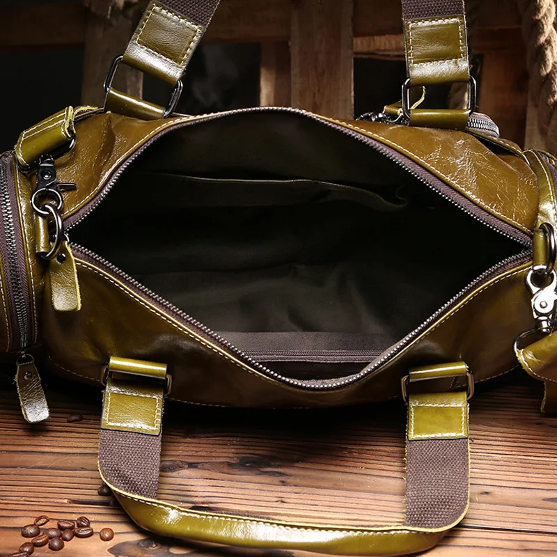 Модные мужские дорожные сумки в стиле пэчворк Повседневная деловая сумка